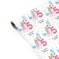 Unicorn Personalised Happy Birthday Personalised Gift Wrap