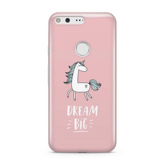 Unicorn Print Dream Big Google Pixel Case