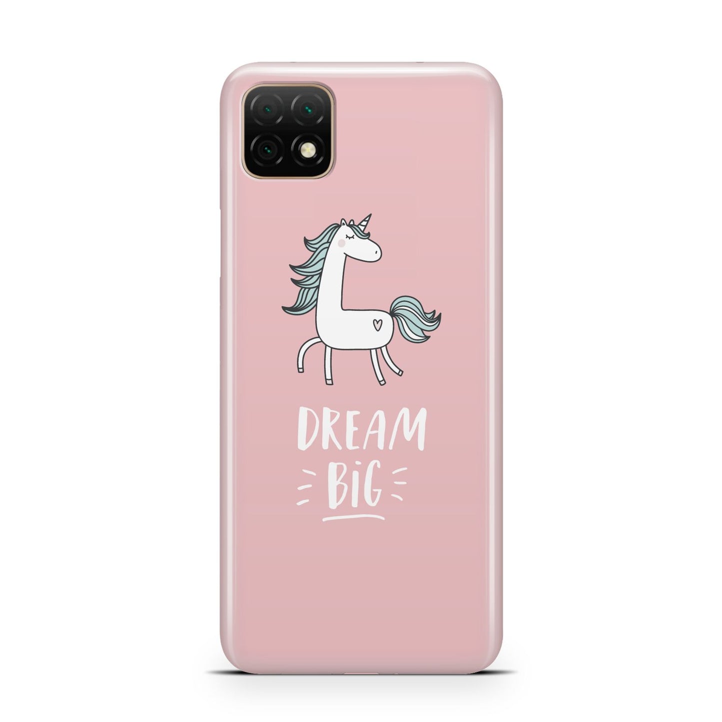 Unicorn Print Dream Big Huawei Enjoy 20 Phone Case