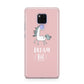 Unicorn Print Dream Big Huawei Mate 20X Phone Case
