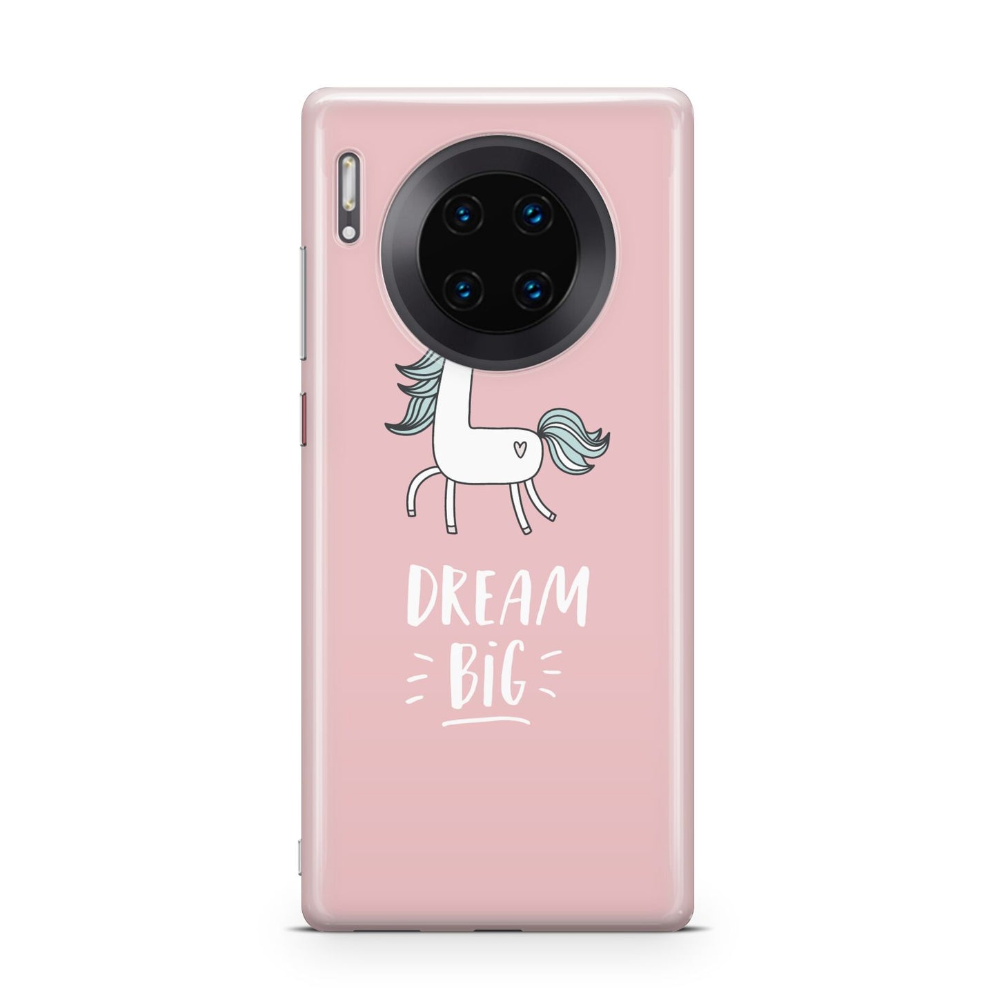 Unicorn Print Dream Big Huawei Mate 30 Pro Phone Case