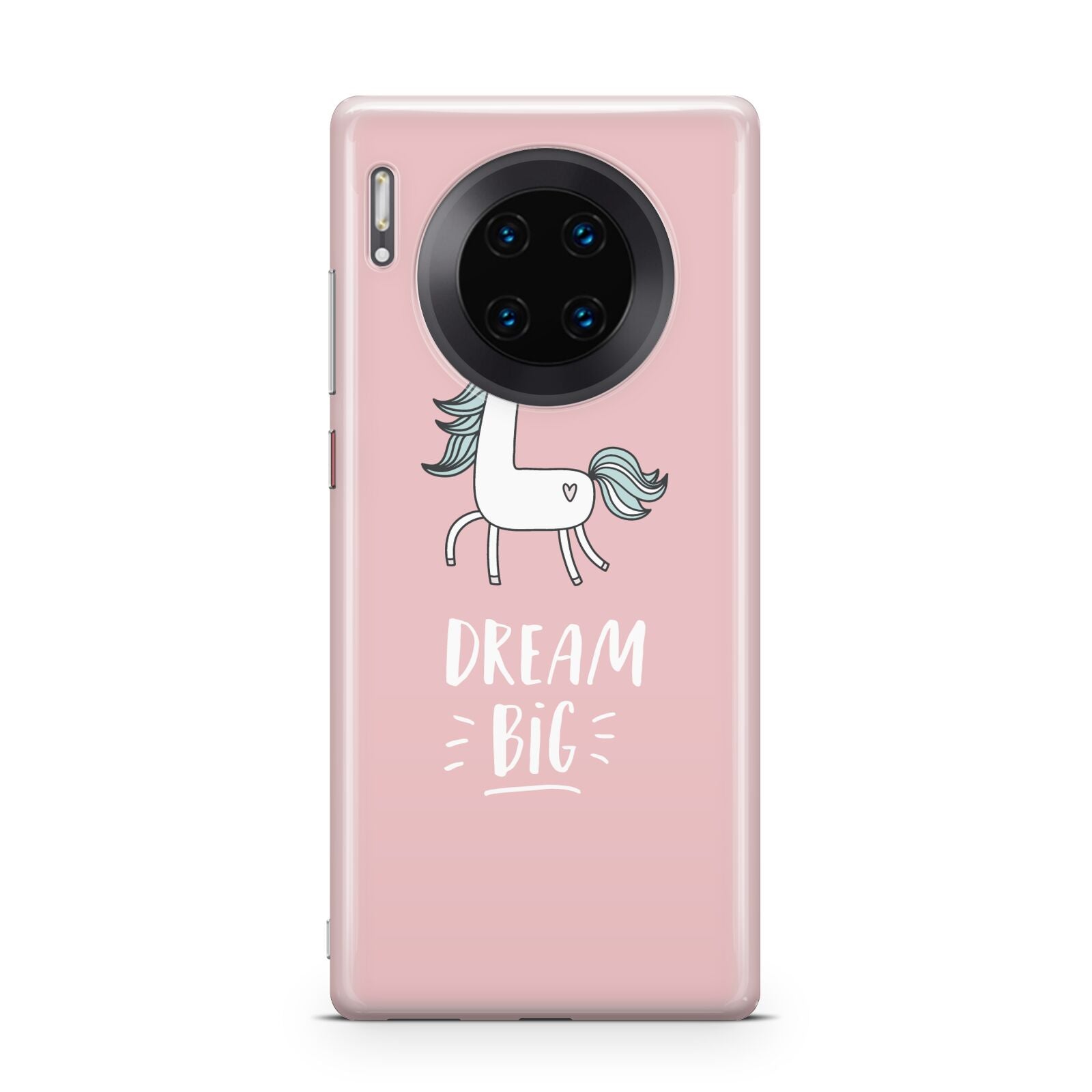 Unicorn Print Dream Big Huawei Mate 30 Pro Phone Case