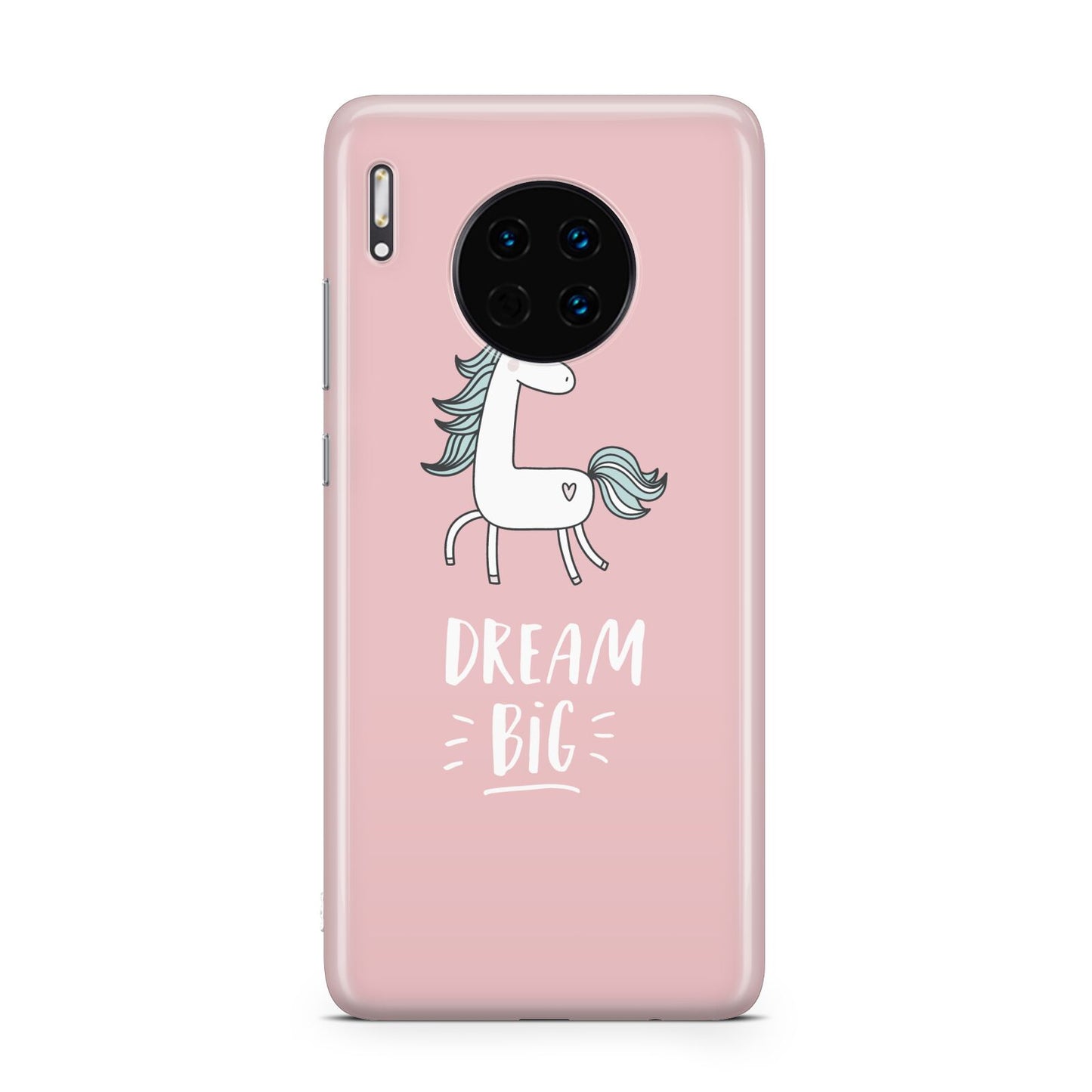 Unicorn Print Dream Big Huawei Mate 30