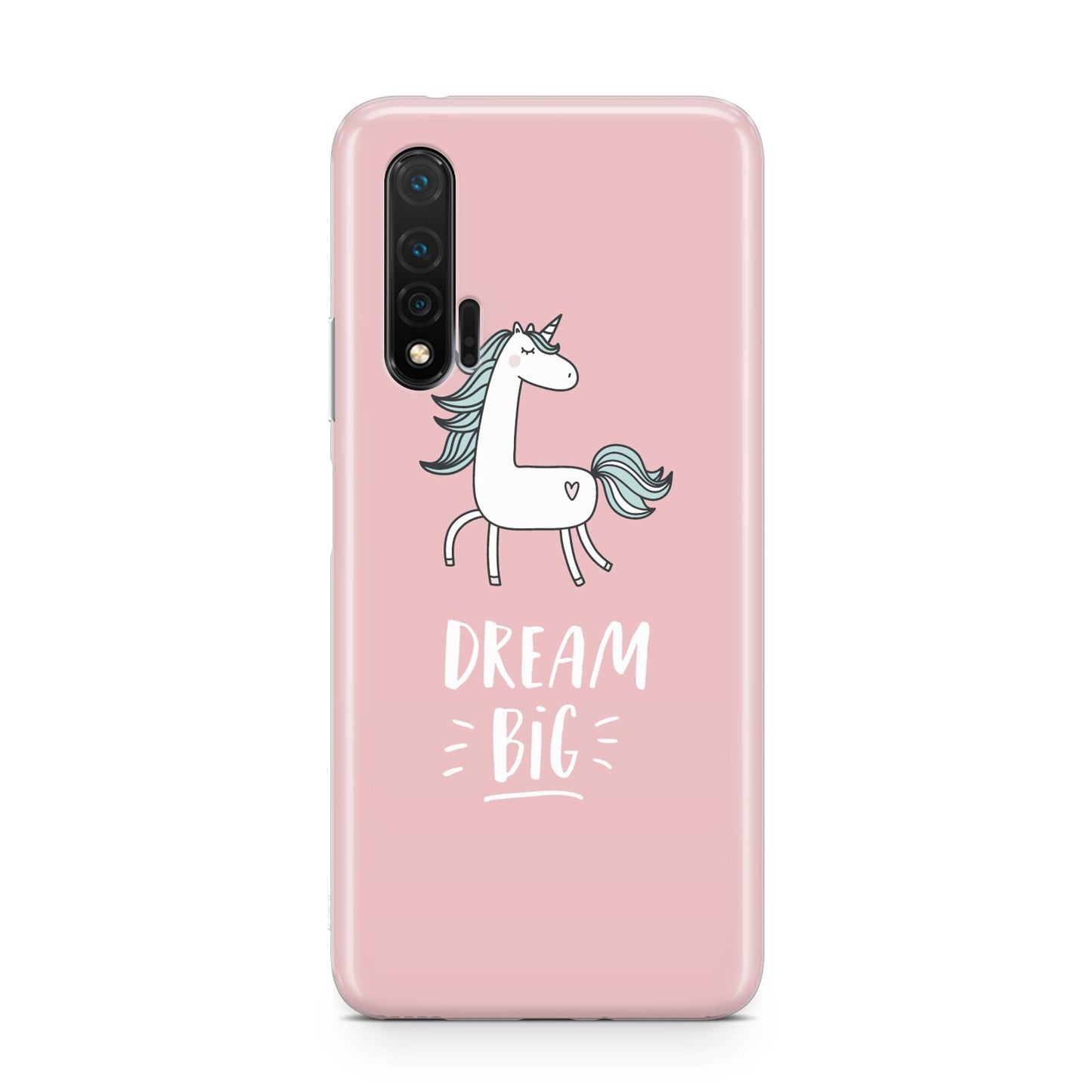 Unicorn Print Dream Big Huawei Nova 6 Phone Case