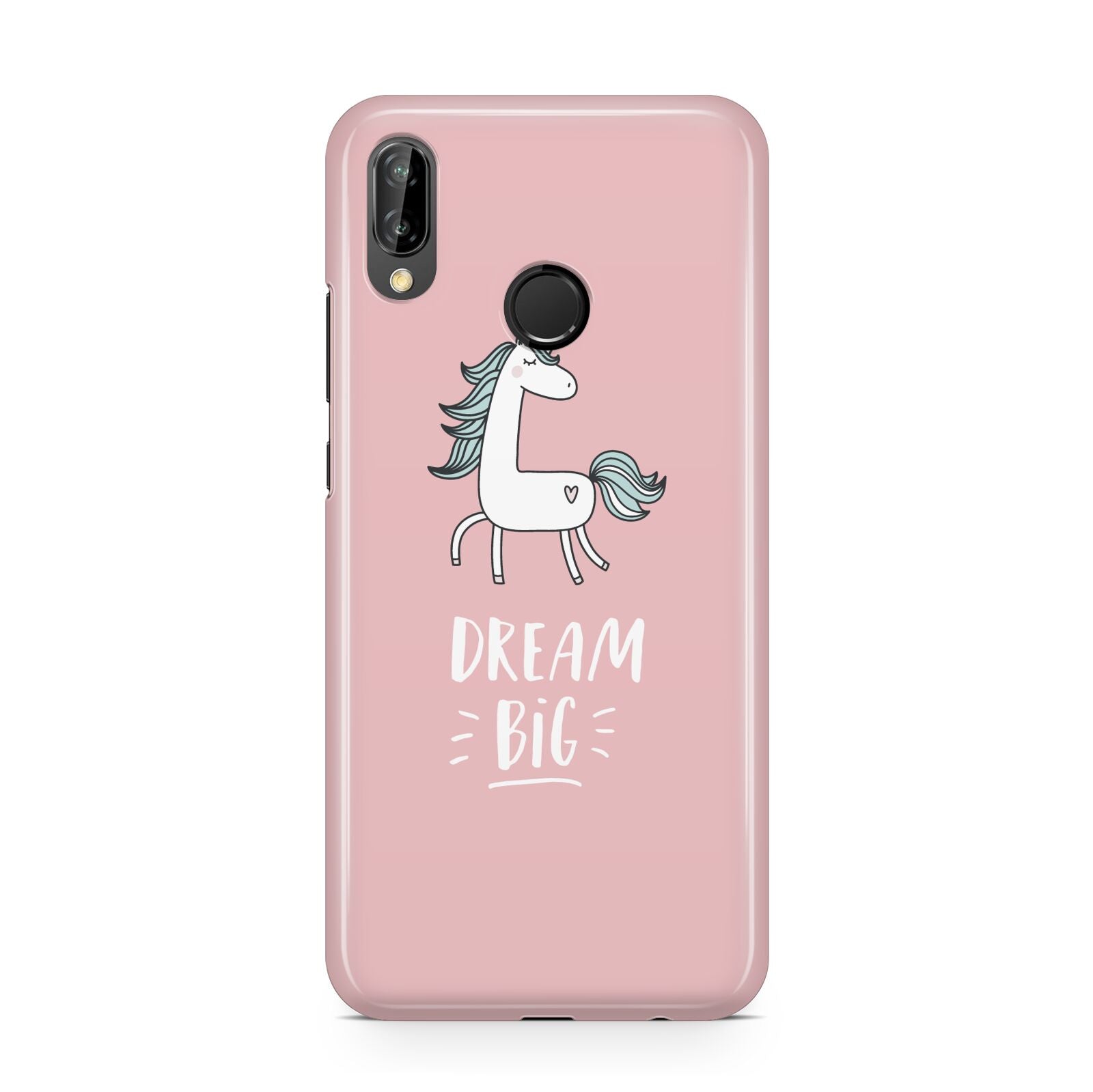 Unicorn Print Dream Big Huawei P20 Lite Phone Case