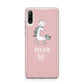 Unicorn Print Dream Big Huawei P30 Lite Phone Case