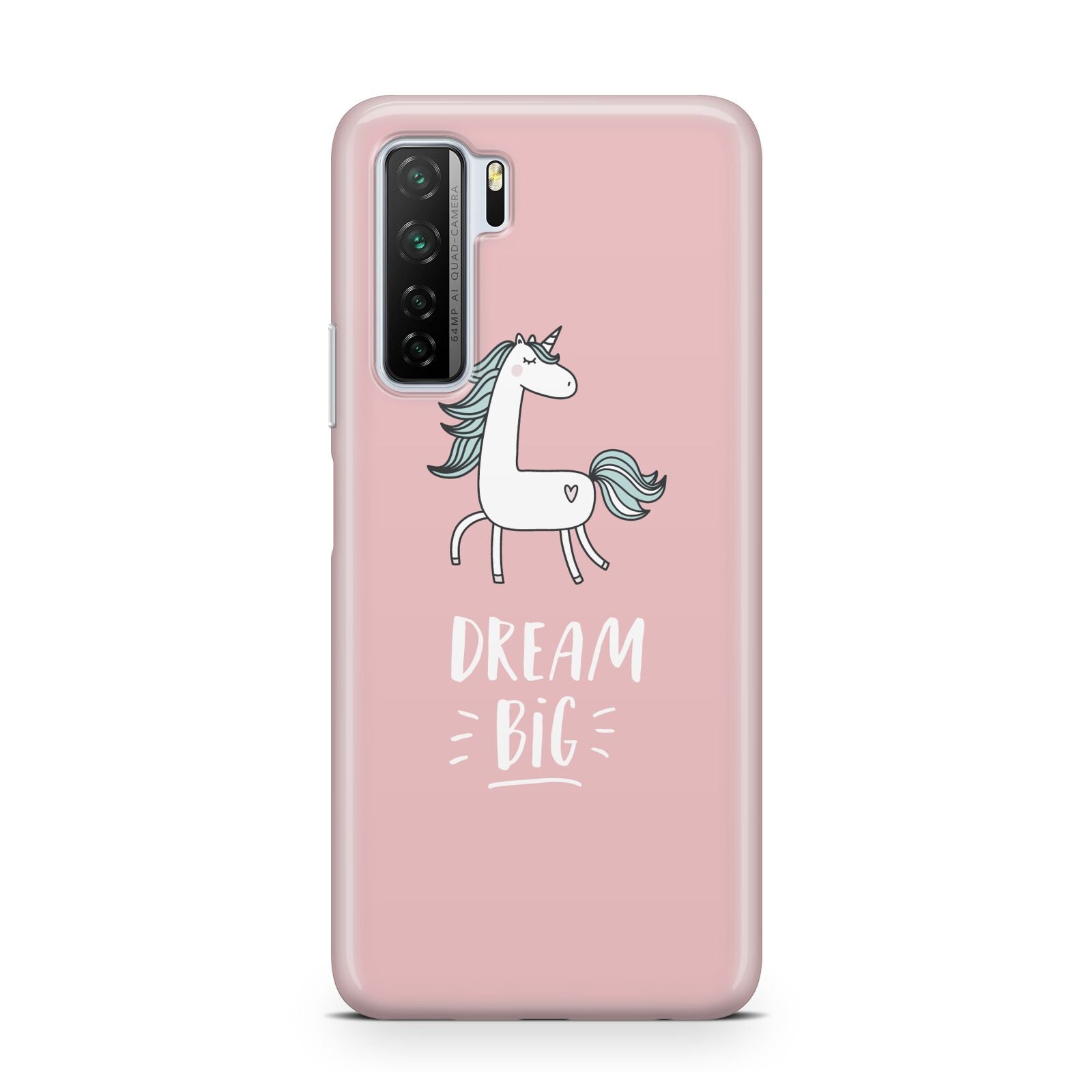 Unicorn Print Dream Big Huawei P40 Lite 5G Phone Case
