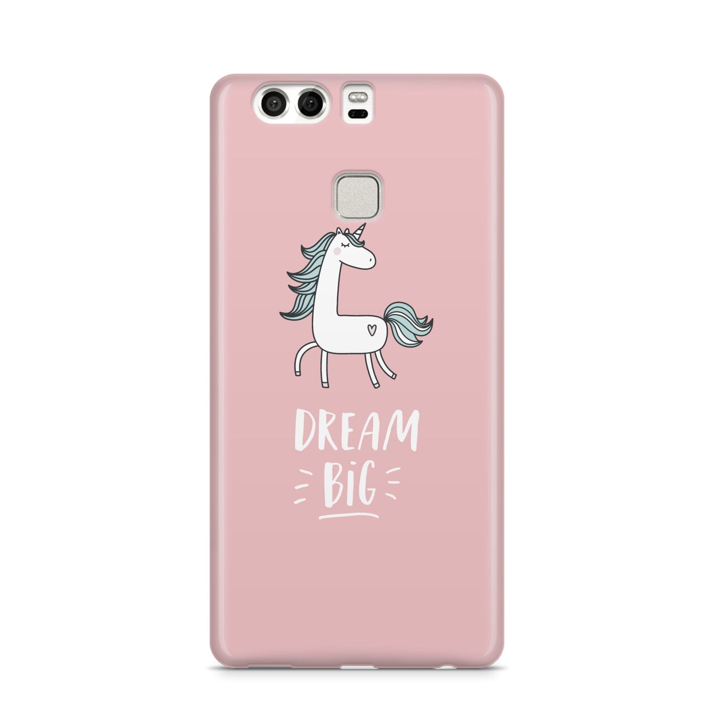 Unicorn Print Dream Big Huawei P9 Case