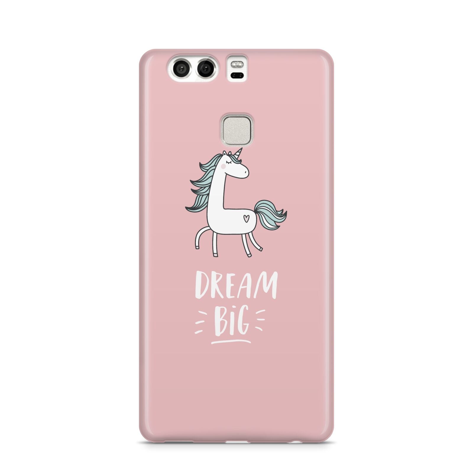 Unicorn Print Dream Big Huawei P9 Case