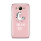 Unicorn Print Dream Big Huawei Y3 2017