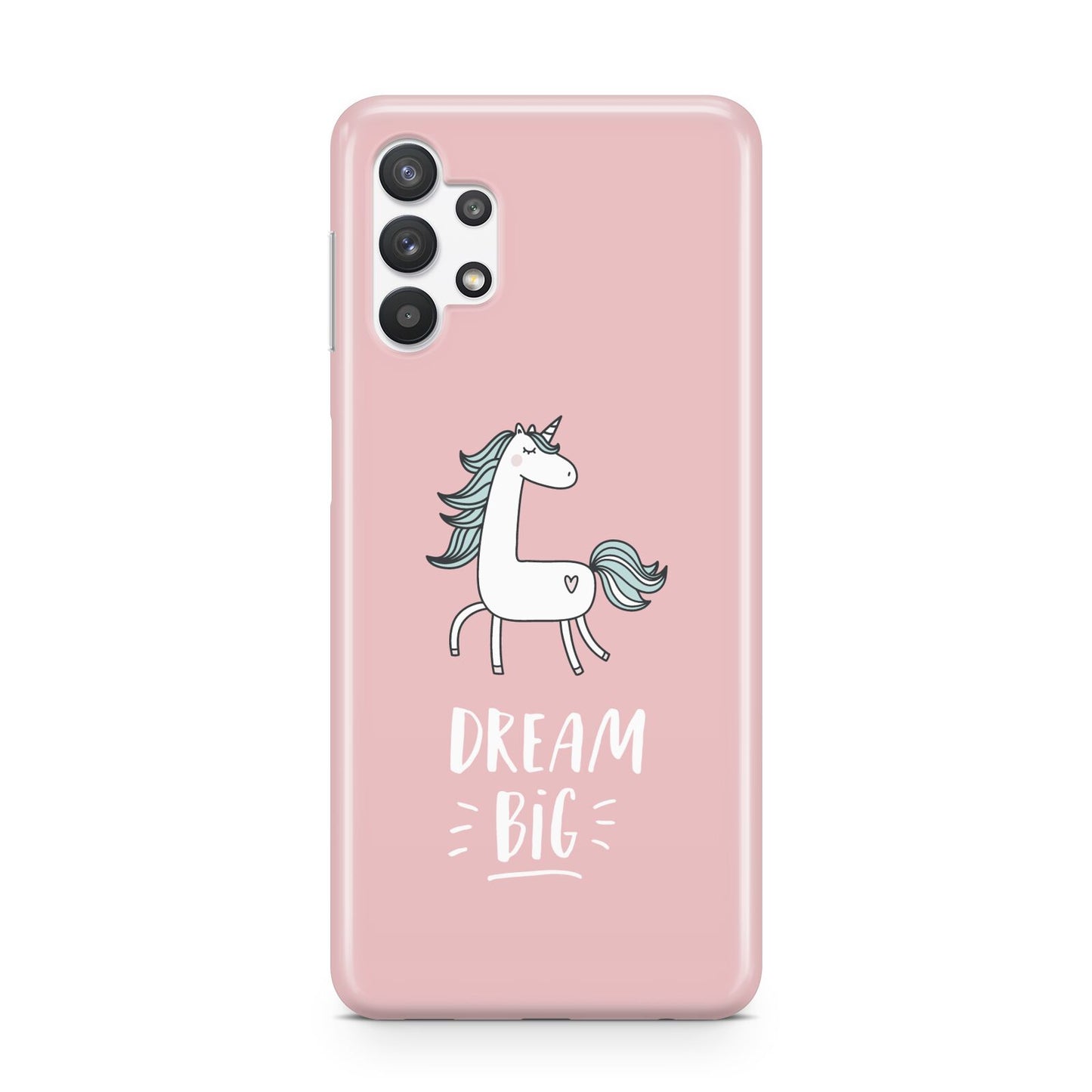 Unicorn Print Dream Big Samsung A32 5G Case