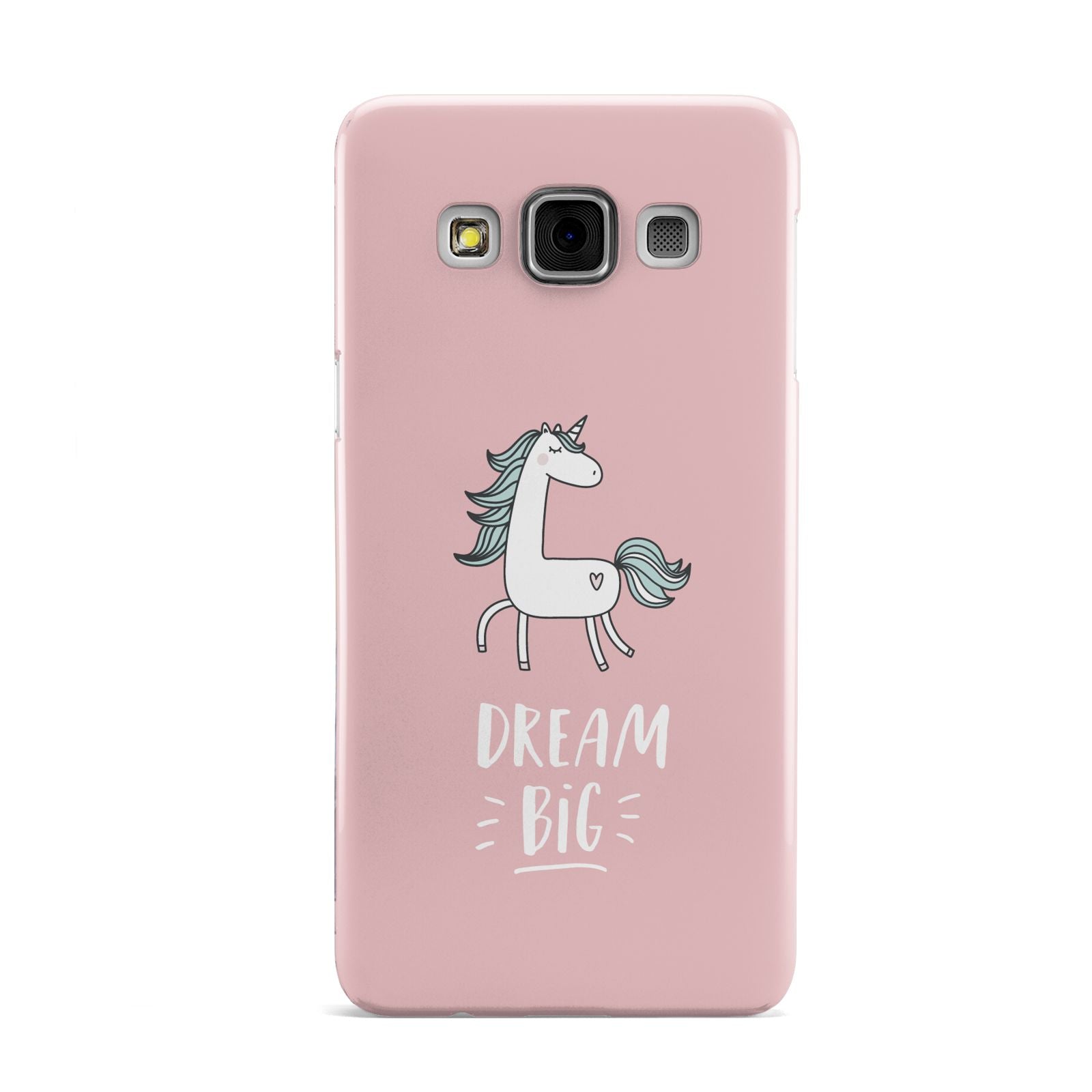 Unicorn Print Dream Big Samsung Galaxy A3 Case