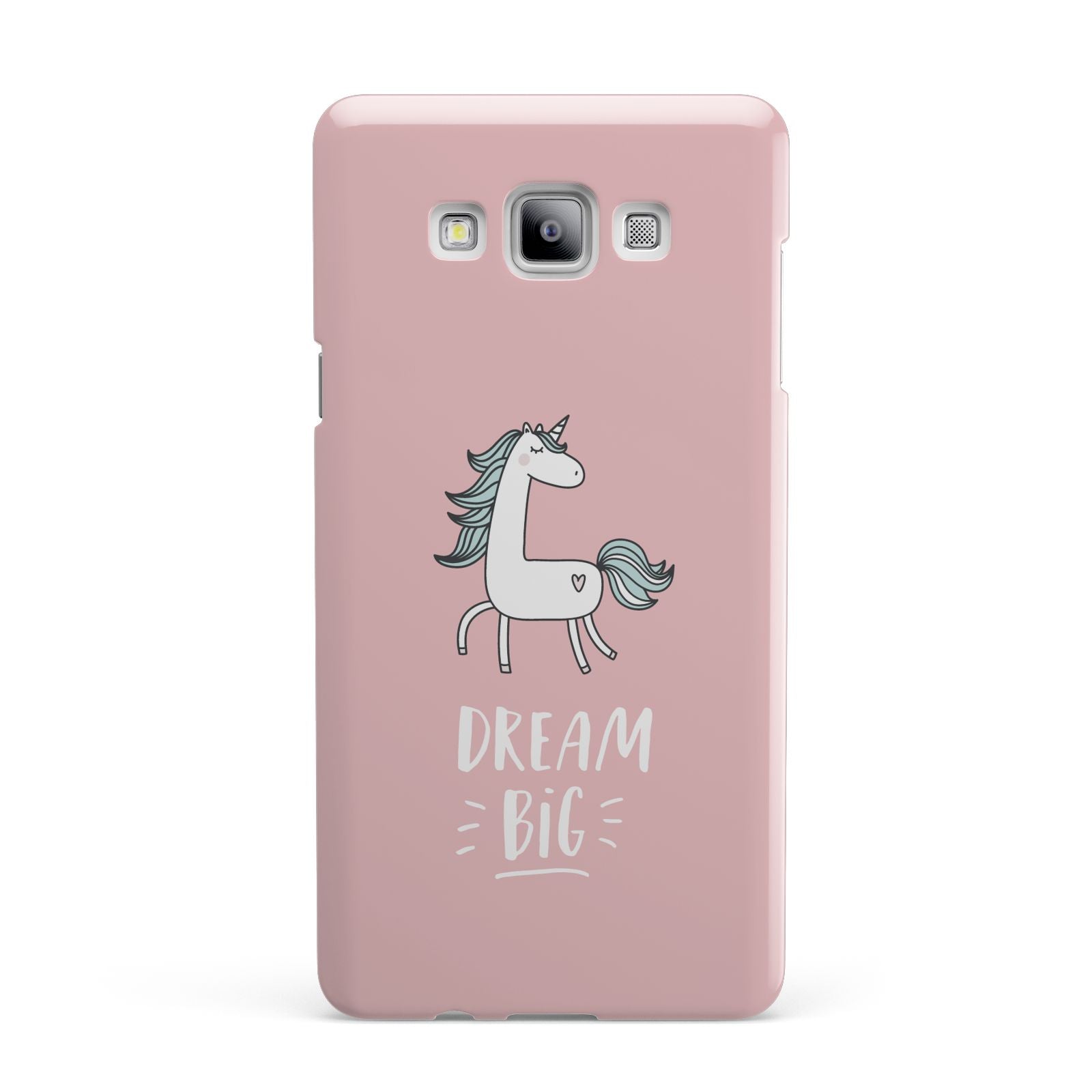 Unicorn Print Dream Big Samsung Galaxy A7 2015 Case