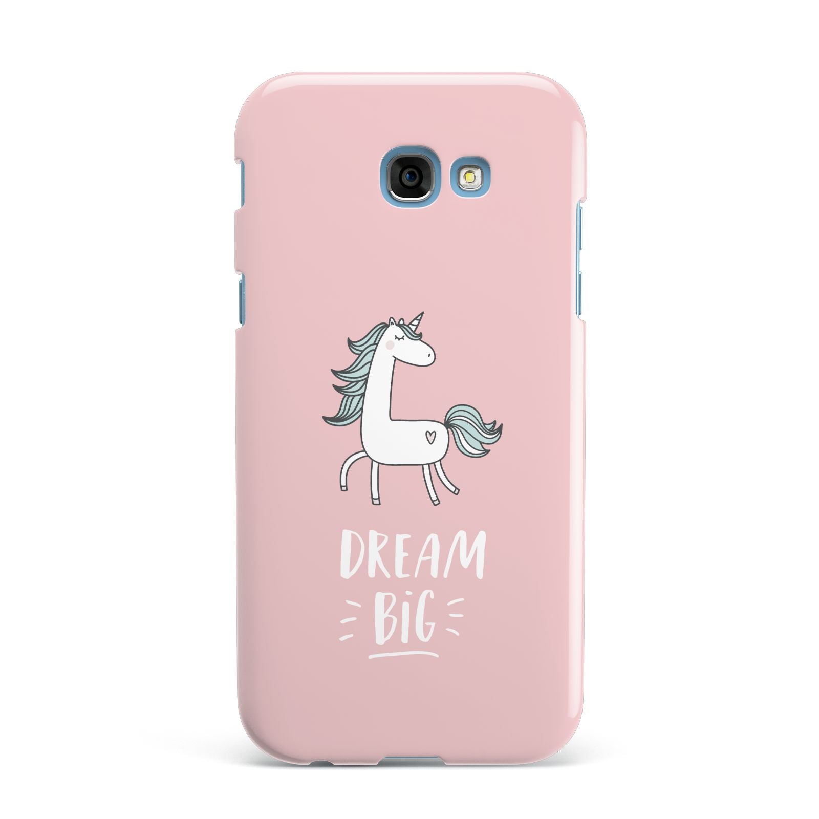 Unicorn Print Dream Big Samsung Galaxy A7 2017 Case