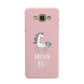 Unicorn Print Dream Big Samsung Galaxy A8 Case