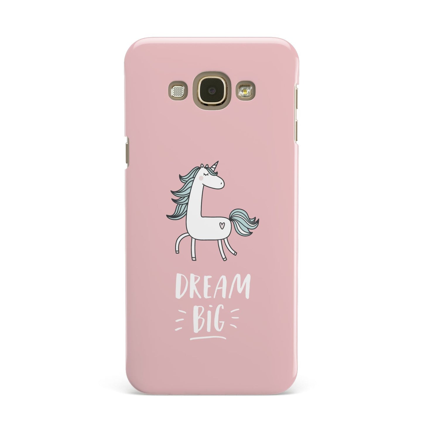 Unicorn Print Dream Big Samsung Galaxy A8 Case