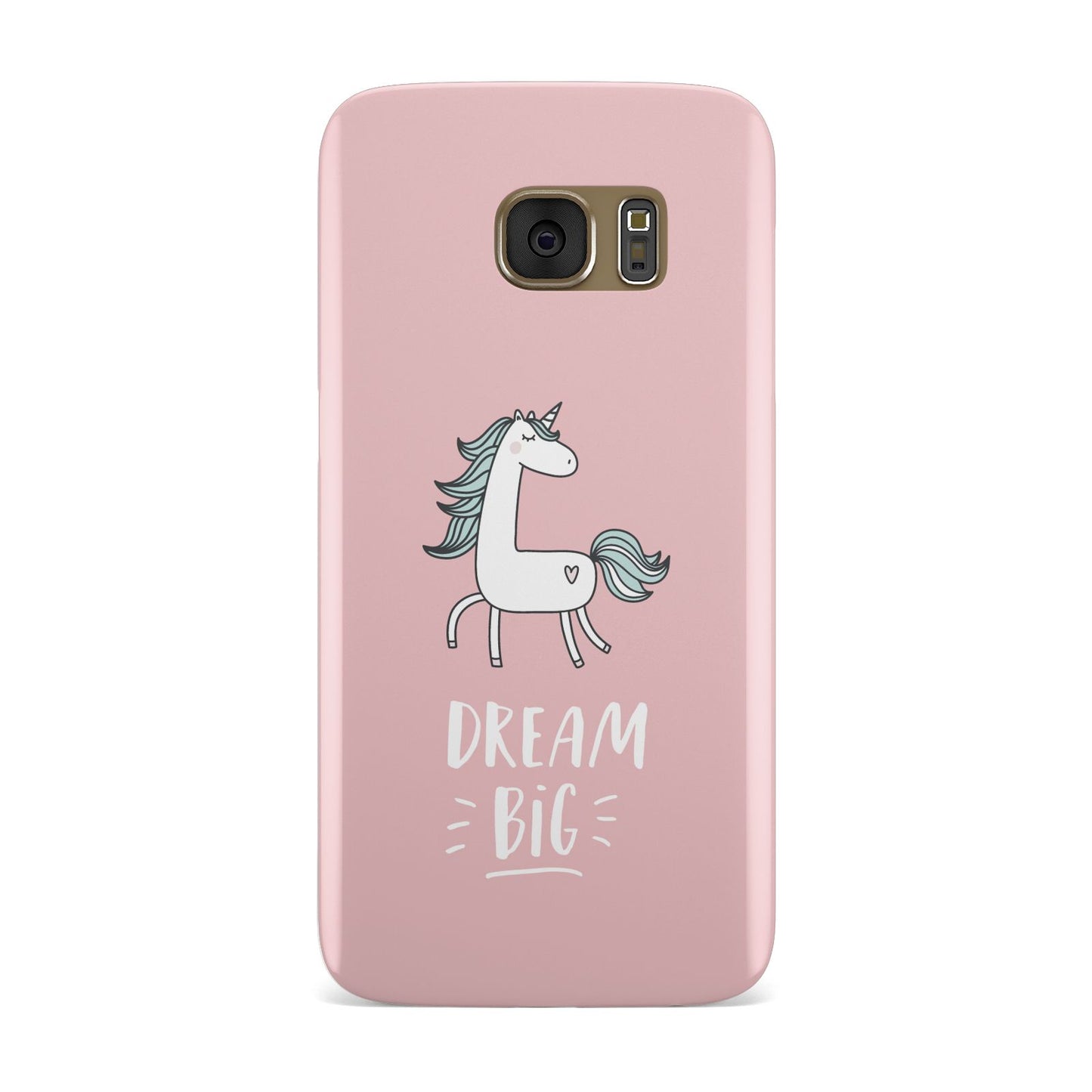 Unicorn Print Dream Big Samsung Galaxy Case