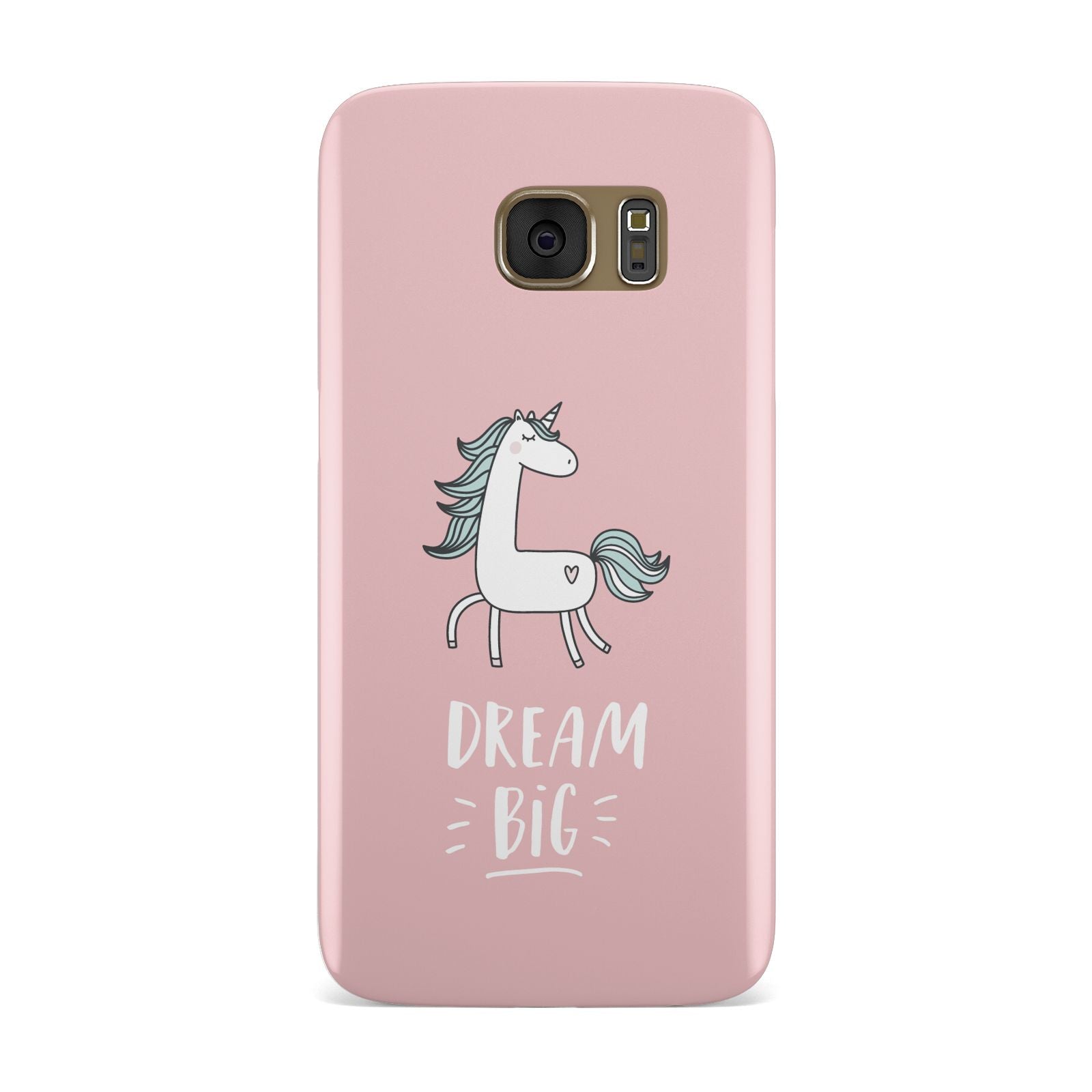Unicorn Print Dream Big Samsung Galaxy Case