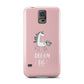 Unicorn Print Dream Big Samsung Galaxy S5 Case