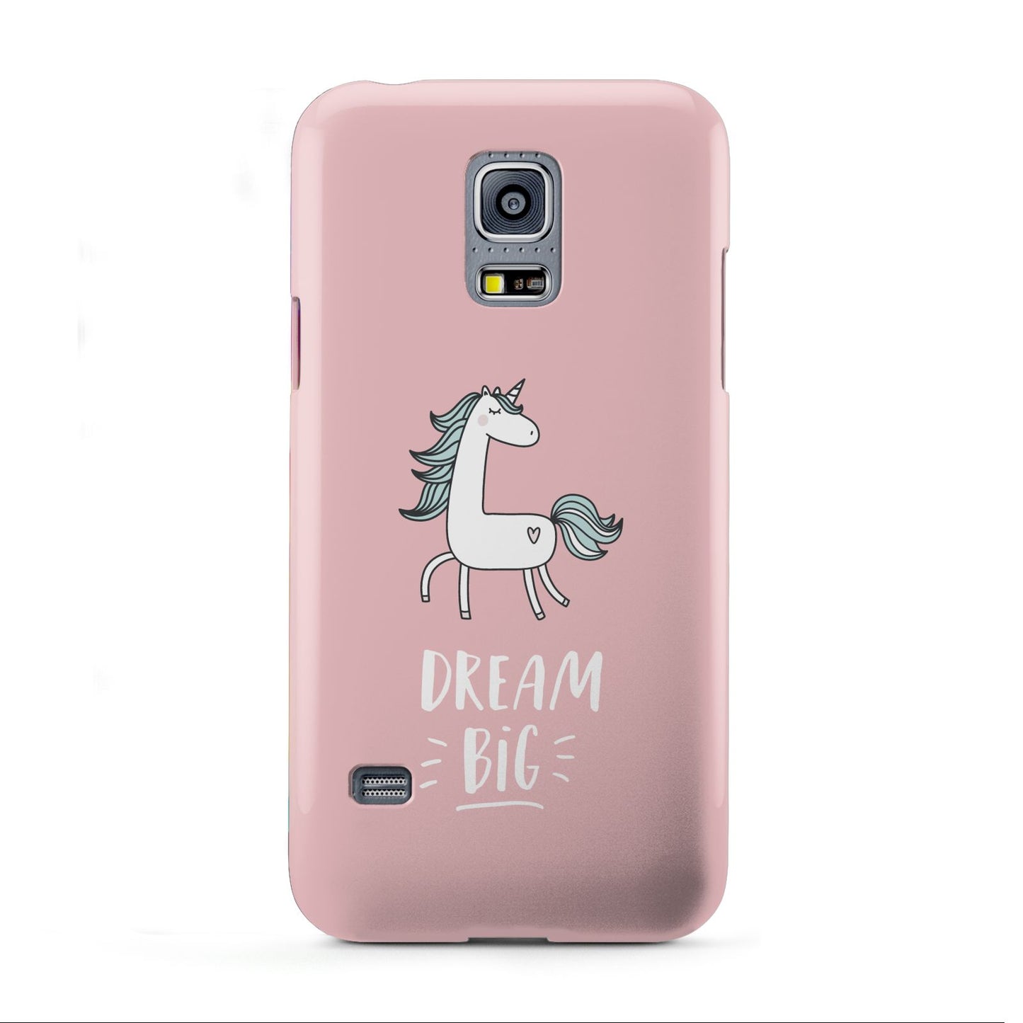 Unicorn Print Dream Big Samsung Galaxy S5 Mini Case
