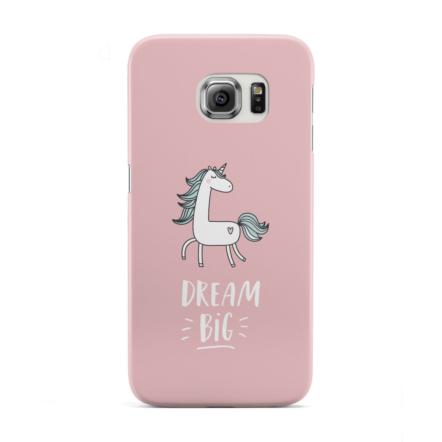 Unicorn Print Dream Big Samsung Galaxy S6 Edge Case
