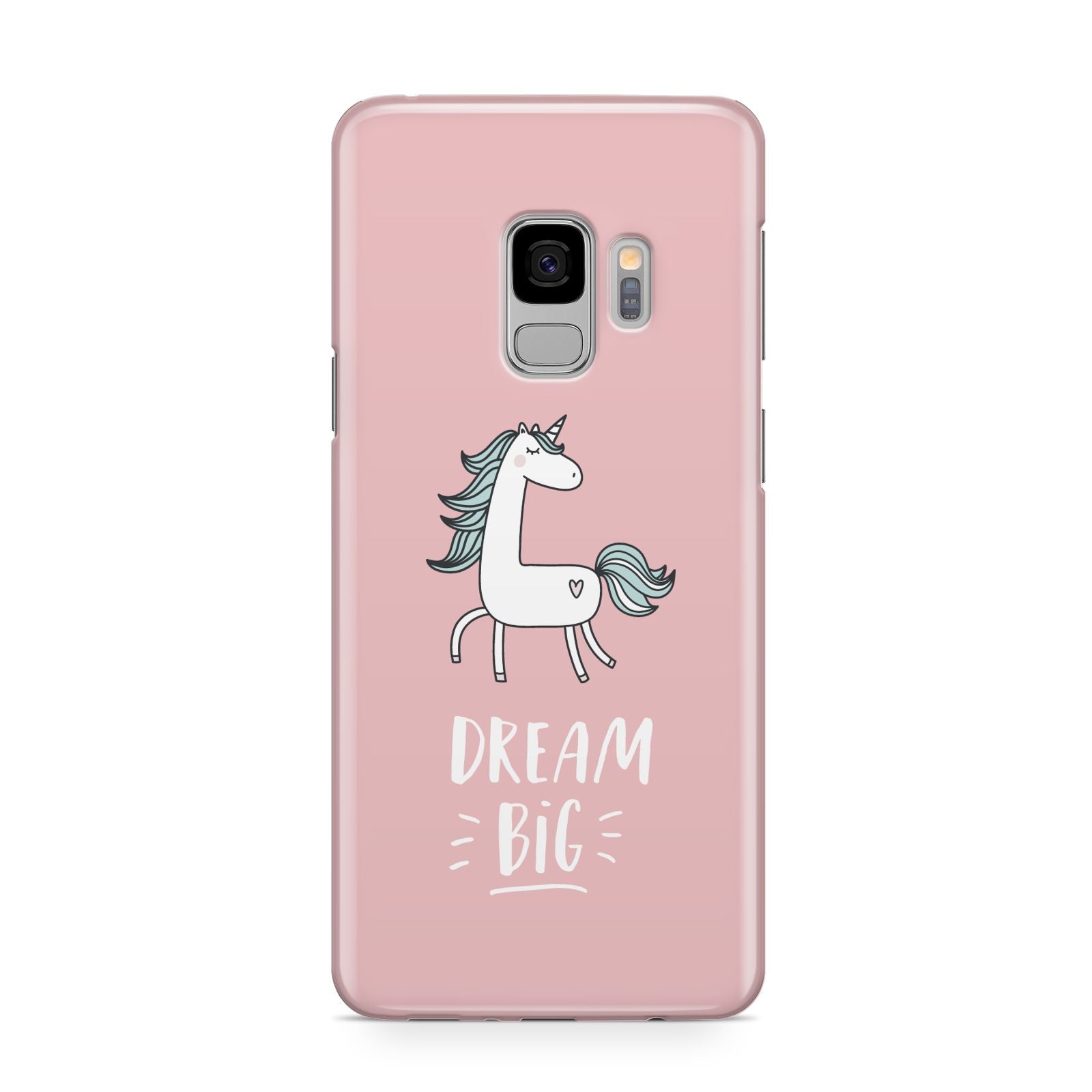 Unicorn Print Dream Big Samsung Galaxy S9 Case