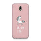 Unicorn Print Dream Big Samsung J5 2017 Case