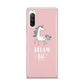 Unicorn Print Dream Big Sony Xperia 10 III Case