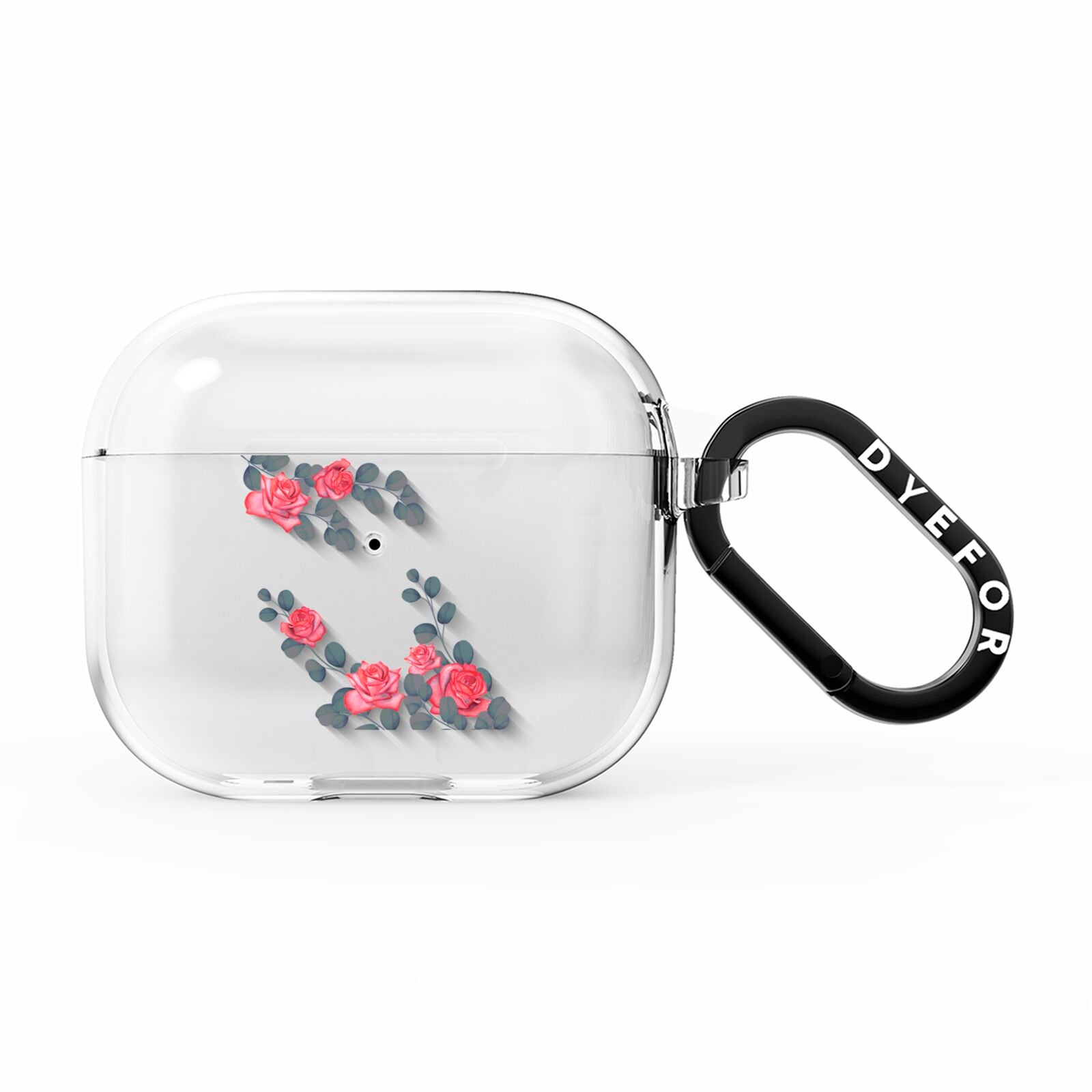 Valentine Floral AirPods Clear Case 3rd Gen