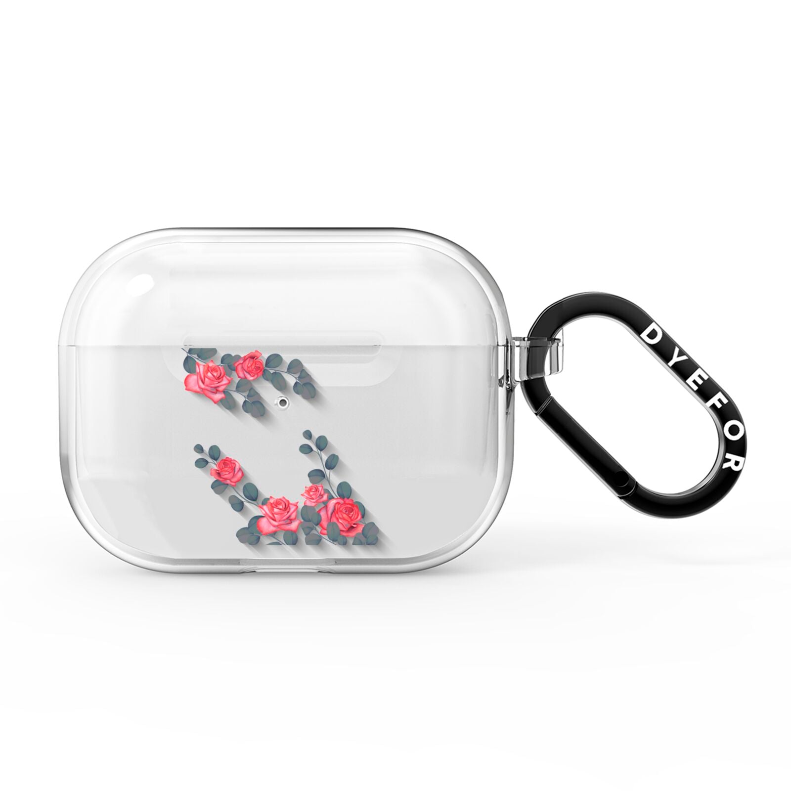 Valentine Floral AirPods Pro Clear Case