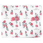 Valentine Floral Personalised Wrapping Paper Alternative