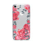 Valentine Floral iPhone 7 Bumper Case on Silver iPhone