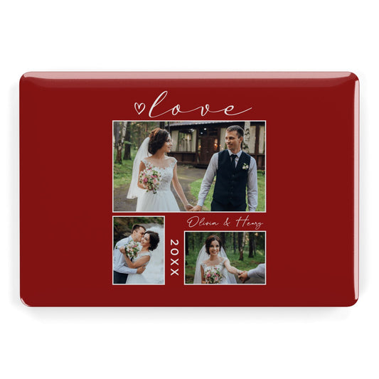 Valentine Wedding Photo Personalised Apple MacBook Case
