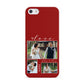 Valentine Wedding Photo Personalised Apple iPhone 5 Case