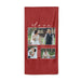 Valentine Wedding Photo Personalised Beach Towel