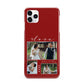 Valentine Wedding Photo Personalised iPhone 11 Pro Max 3D Snap Case