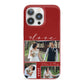 Valentine Wedding Photo Personalised iPhone 13 Pro Full Wrap 3D Snap Case