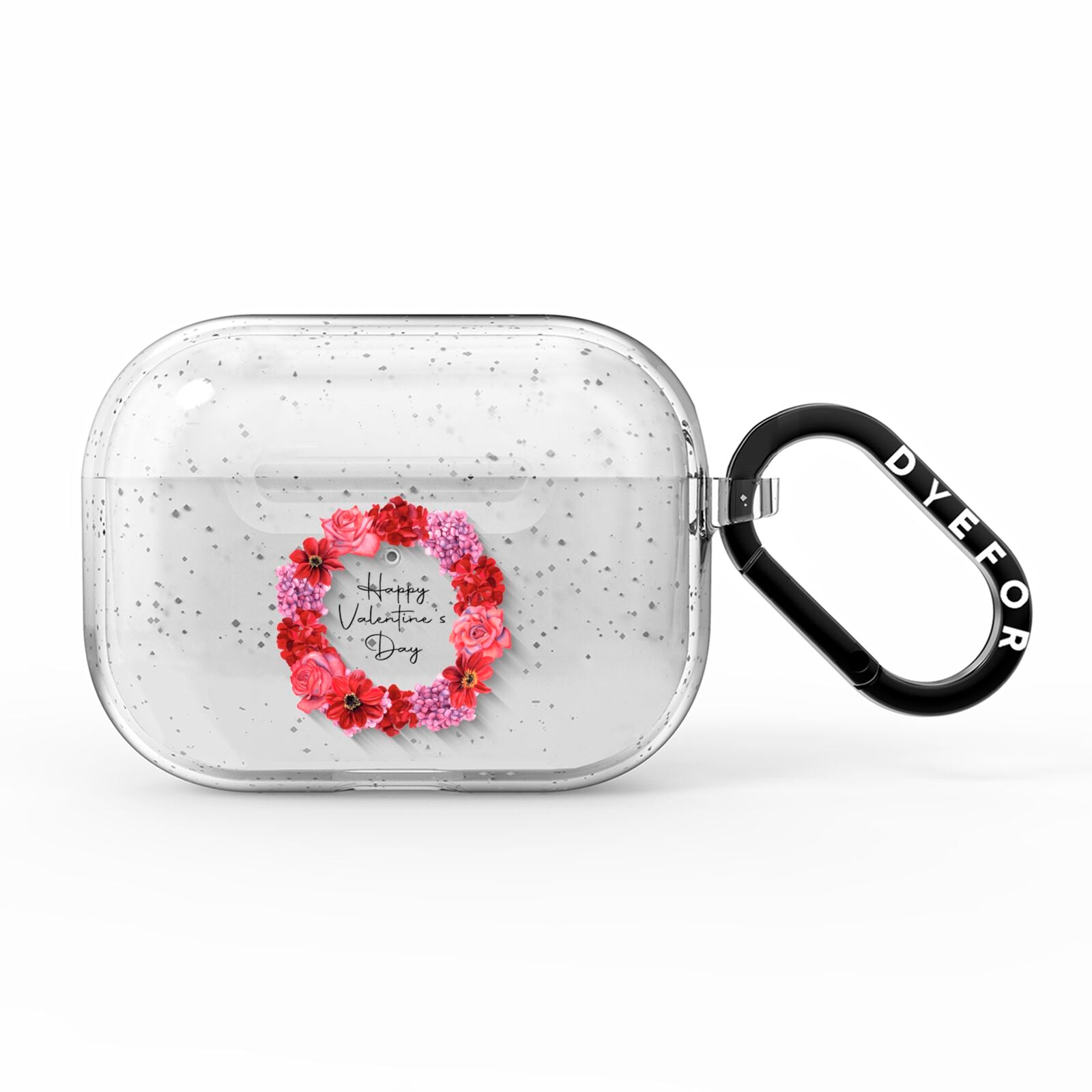 Valentine Wreath AirPods Pro Glitter Case