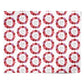 Valentine Wreath Personalised Wrapping Paper Alternative