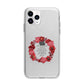 Valentine Wreath Quote Apple iPhone 11 Pro in Silver with Bumper Case