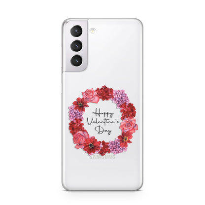 Valentine Wreath Samsung S21 Case