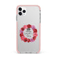 Valentine Wreath iPhone 11 Pro Max Impact Pink Edge Case