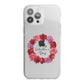 Valentine Wreath iPhone 13 Pro Max TPU Impact Case with White Edges