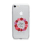 Valentine Wreath iPhone 7 Bumper Case on Silver iPhone