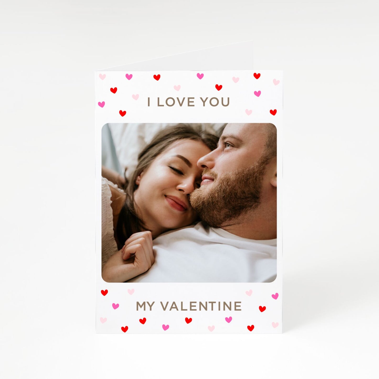 Valentine s Heart Confetti A5 Greetings Card