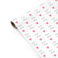 Valentine s Heart Personalised Gift Wrap