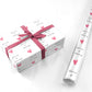 Valentine s Heart Personalised Wrapping Paper