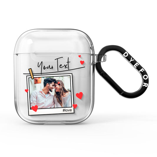 Valentine s Photo AirPods Clear Case