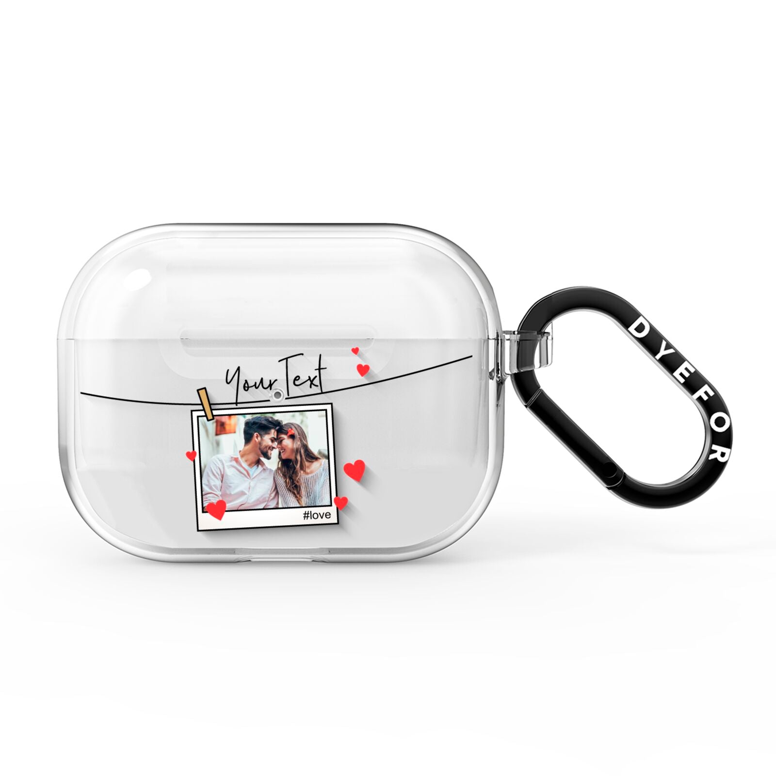 Valentine s Photo AirPods Pro Clear Case