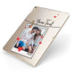 Valentine s Photo Apple iPad Case on Gold iPad Side View